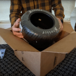 Unboxing Craft&Ride Hoosier Treaded Tire for Onewheel Pint X , Concave Foot Pad and Armor-Dillozs