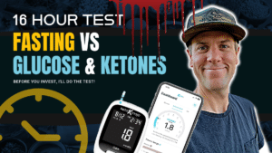 Ep. 353 | Blood Glucose & Ketones Test Results After 16 Hours of Fasting w/ KETO-MOJO | Most Interesting!